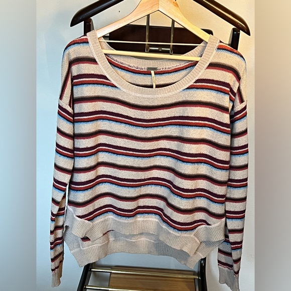 FP Beach Sweaters - Free People Chic Striped Sweater for Women.